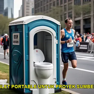 sewa toilet portable untuk proyek sumber murah